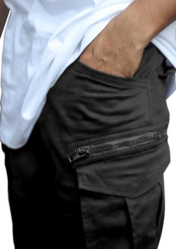 Image of FTX Multi Pocket Multicolor Cargo Pants for Men (580 4) 36