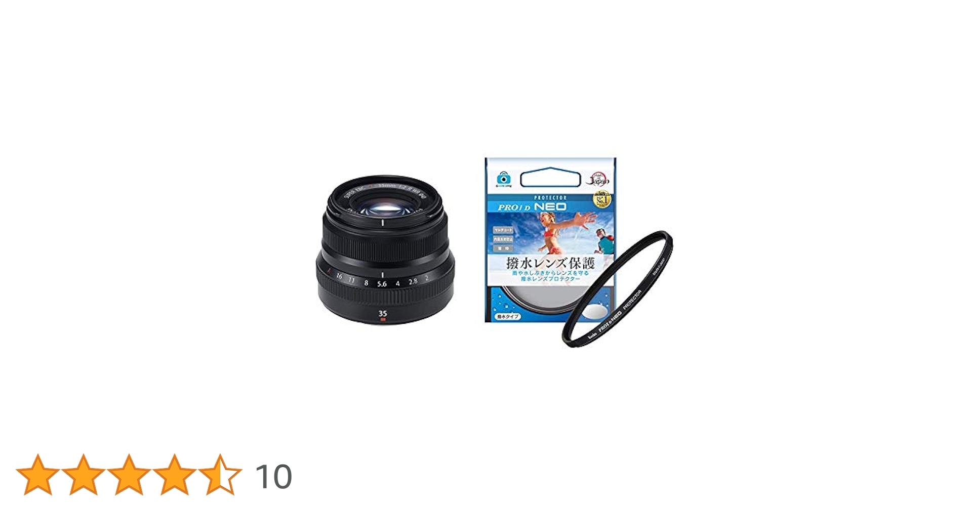 Amazon | FUJIFILM 単焦点標準レンズ XF35mmF2R WR B ブラック+