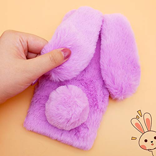 Coque iPhone 15 Pro Max peluche chaude et douce anti-choc - 6