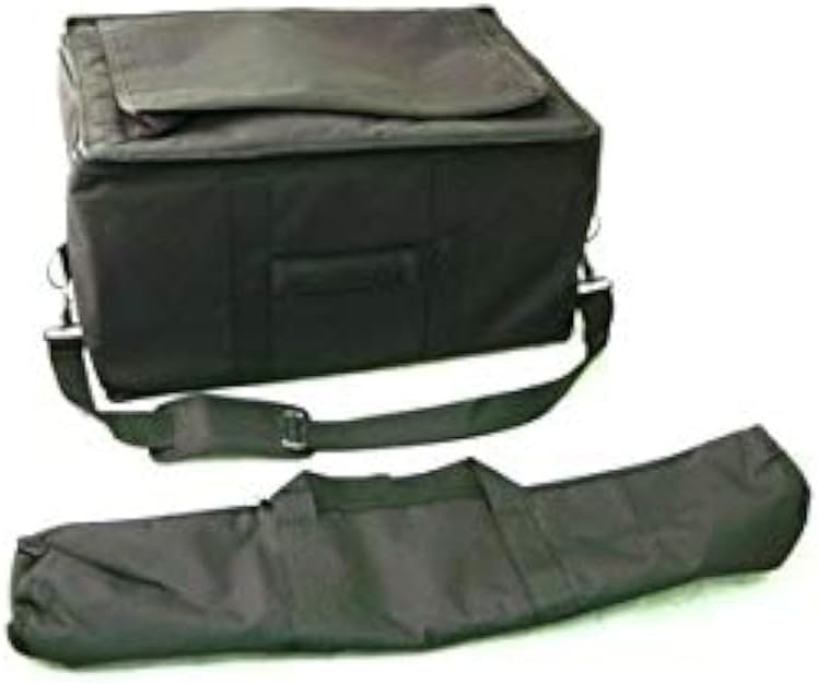 Bongo Gig Bag and Stand Bag 7" & 8" Deluxe Padded Carrying Case