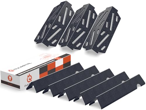 QuliMetal Aromaschienen und Hitzedeflektoren für Weber Genesis II 300 / LX 300 GS4 passend für Genesis II E-310 II E-315 II E/S-335 II SE-335 Grill-Ersatzteile für Weber 66795 66685