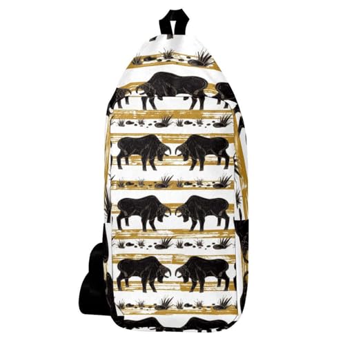 Sac à dos à bandoulière multicolore pour vos sorties et voyages actifs