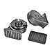 Loud Car Replacement Horn Kit for Toyota, 12V Waterproof Electric High/Low Tone Snail Horn with Upgraded Grille