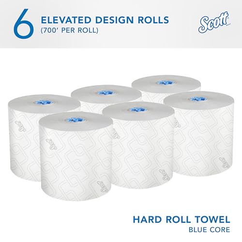 Scott Professional Hard Roll Paper Towels, Bulk, 6 Rolls x 700' (53925) - image 2
