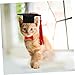 BESPORTBLE 2pcs Pet Hat and Bow Tie Set Mini Pet Graduation Cap Red Tassel and Bow Tie for Dogs and Cats Accessories for Parties Photos and Outdoor Activities