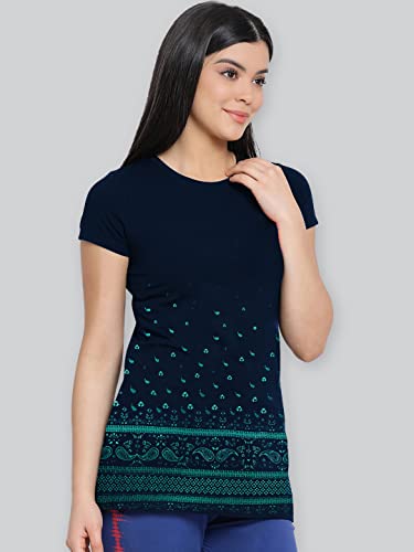 Image of Lyra Women's Cotton Regular Fit T-Shirt