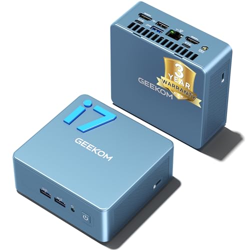Image of GEEKOM Mini PC IT13[Best Intel NUC13 Alternative] with Intel i7-13700H, 32GB RAM /1TB SSD (Expandable,Not LPDDR), Windows 11 Pro Desktop PC for Home&Office, USB4 /8K UHD /WiFi 6E /BT5.2 /SD /3-Year Coverage