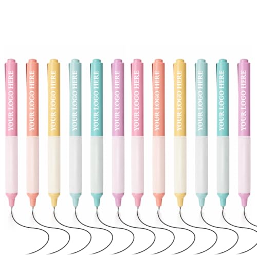 Mr. Pen - Bolígrafos personalizados UV, pack 12