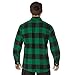 Rothco Buffalo Plaid Flannel Shirt - Rugged Comfortable and Warm Outdoor Shirt Jacket (US, Alpha, 3X-Large, Regular, Regular, Green Plaid)