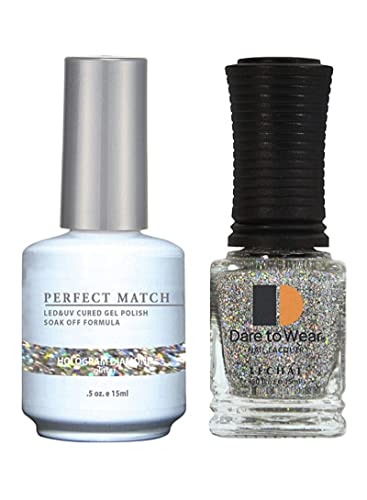 LECHAT Perfect Match Gel Polish Halogram diamond 0.50 oz miniatura 1