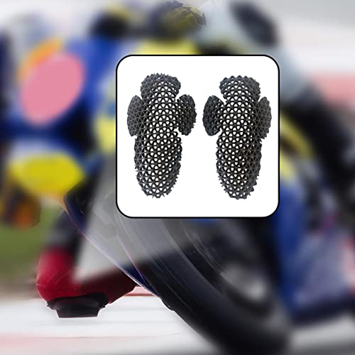 Protectores para coderas de motocicleta con absorción de impactos e inserción universal 2