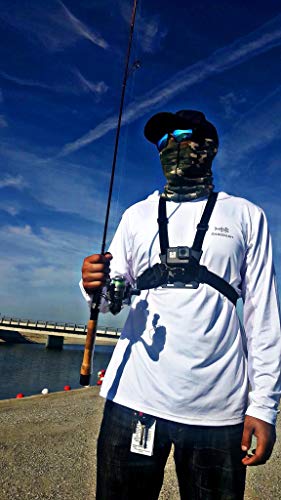 Image of BASSDASH UPF 50+ Men's UV Sun Protection Long Sleeve Performance Fishing Hoodie Hooded Shirts