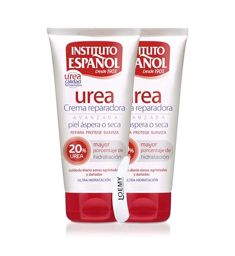 Instituto Español Crema Hidratante Corporal, Crema de Manos Urea Hidratante Para Piel Seca y Agrietada, Cuidado Diaria con alto Contenido De Urea Para Todo Tipo De Piel, set 300ml