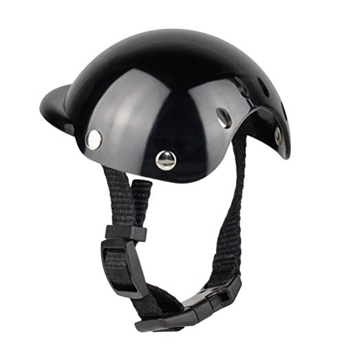 GANAZONO Casco Protector para Mascotas Accesorios De Seguridad para Perros y Gatos Diseño Acolchado Protección Efectiva para Paseos Al Aire
