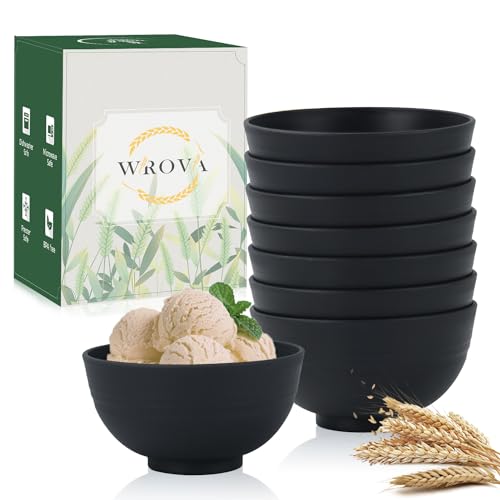 Recopilación de Cuencos de aperitivo disponible en línea para comprar. 50 Wrova - Juego de 8 cuencos de paja de trigo de 10 onzas, cuencos de postre irrompibles para niños, mini cuencos para helados, aperitivos y frutas, apto para microondas y...