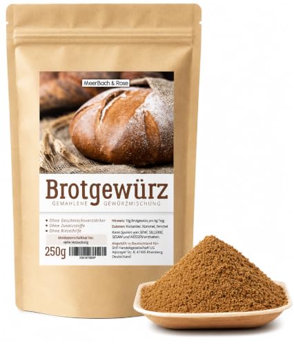 Brotgewürz 250g ORIGINAL bayerische Art mit Kümmel, Fenchel und Koriander