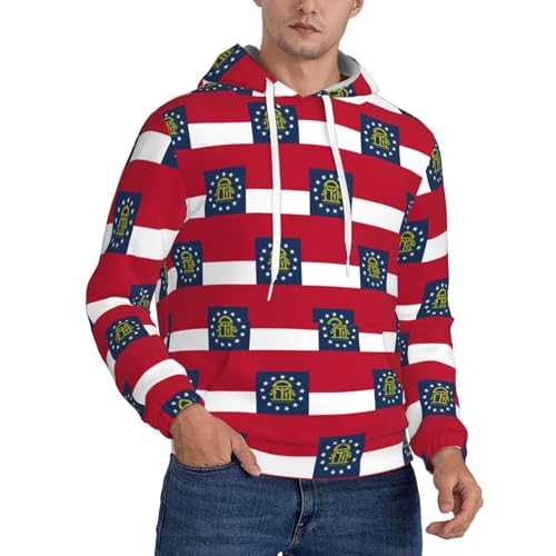 Sweat-shirt Géorgie homme EdWal anti-froid en polyester pour sport et détente