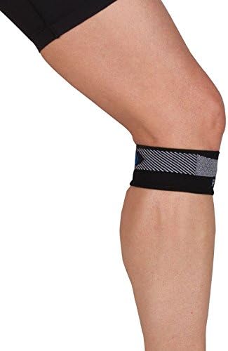 OrthoSleeve PS3 Patella Compression Bracing Sleeve (Single or Pair) for knee pain, patellar tendonitis, jumpers knee and arthritis