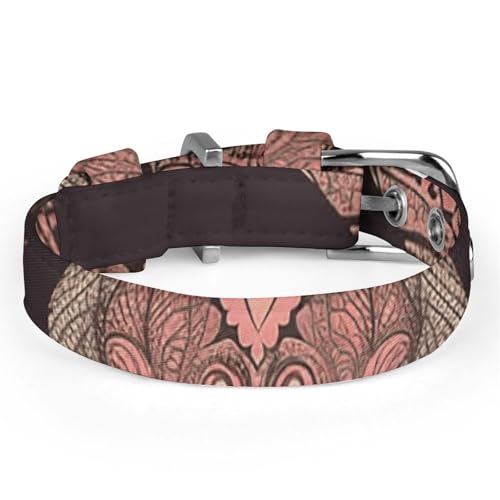 Collier réglable éléphant cœur résout les problèmes de taille chien chat - 4