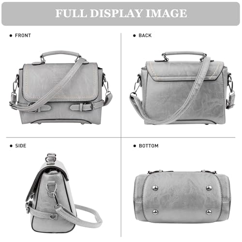 Image of Crossbody Purses for Women, Cute Soft PU Leather Small Purse Handbags, Trendy Tote Clutch Purses Ladies Shoulder Bag