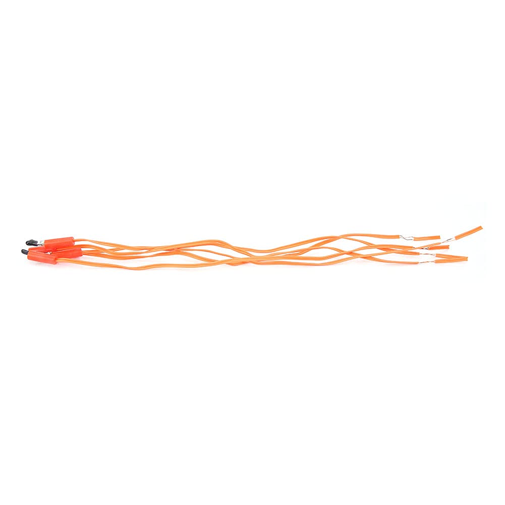 Kabel zapłonowy, 50 sztuk, bezprzewodowy pilot zdalnego sterowania, elektroniczny fajerwerki, kabel zapłonowy, drut miedziany, kabel do systemu zapłonowego (100 cm)