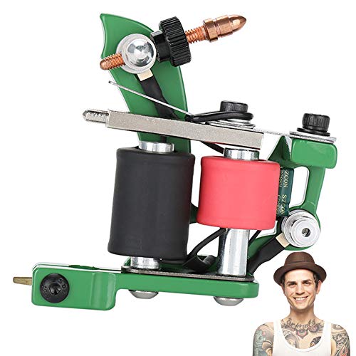 Coils Lining Tattoo Machine, Professional Standard Tunings Coloring Machines Liner Shader with Strong Motor Tatoo Tool