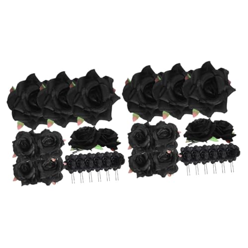 Épingles à cheveux confortables VICASKY barrettes roses anti-glisse