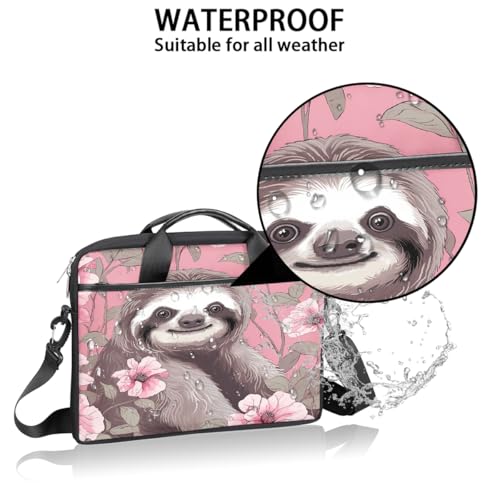 Bolso Cute Sloth Flower para Laptop 15 Pulgadas miniatura 3