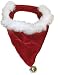 Outward Hound Kyjen 30042 Santa Dog Bandana Holiday and Christmas Accessories for Dogs, Large, Red
