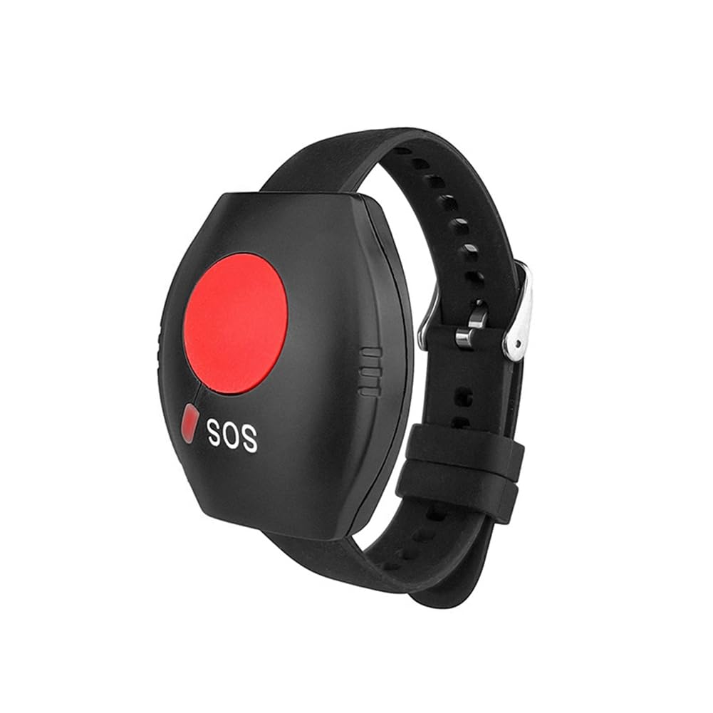 GOSER Montre-Bracelet Transmetteur de Télécommande RF Type de Montre Bouton D'Appel Télécommande Sans Bouton D'Urgence SOS 433 MHz