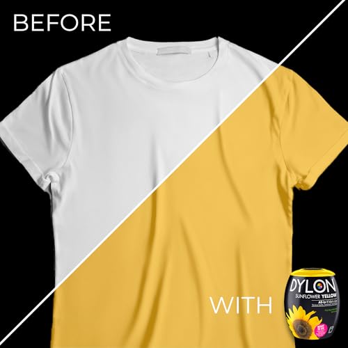 Dylon 350g Machine Dye Pods, Sunflower Yellow