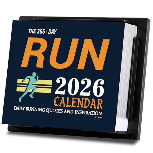 2026 Desk Calendar - Motivational Calendar 2026, 5.85'' x 4.85'', Jan. 2026 - Dec. 2026,...
