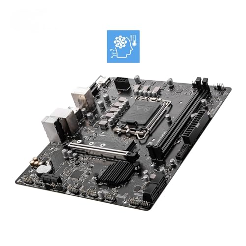Image of PRO H610M-E DDR4 Micro-ATX Motherboard for Intel LGA1700 (14th /13th /12th Gen Core), 2X DDR4 3200MHz DIMM, PCIe 4.0 x16, M.2 Gen3 Slot, USB 3.2 Gen1, 1G LAN, HDMI & VGA