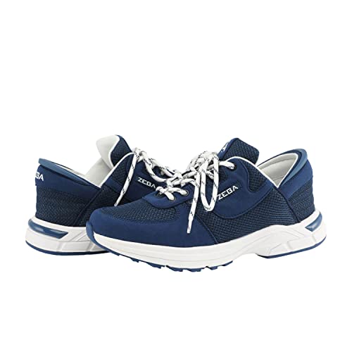 Image of ZEBA Men's Mesh Royal Navy /White Fabric 8M