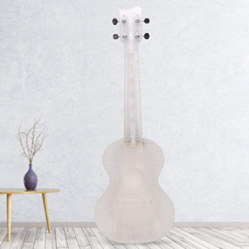 ODEROL LIANXIAO – Ukulélé, 23in ukulélé Transparent avec 5 Modes DIRIGÉ Sac léger et ukulélé, PC USB Chargement Lumineux Ukulele intégré à la Batterie for débutant, Famille, Amis, fête - Les Beatles, Paul McCartney, John Lennon, RIngo Starr, George Harrison ODEROL LIANXIAO - Ukulélé, 23in ukulélé Transparent avec 5 Modes DIRIGÉ Sac léger et ukulélé, PC USB Chargement Lumineux Ukulele intégré à la Batterie for débutant, Famille, Amis, fête – Image 6