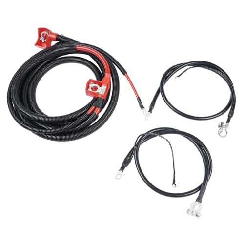 Starter Battery Cable Kit Positive & Negative 00593 A38-2UHLC A46-2UHC Replacement for Ford 7.3L Power*Stroke Diesel 1994-1997 Lamerto miniatura 4