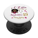 Photo Gallery una regina è nata il 19 settembre buon compleanno a me popsockets popgrip adesivo Photo Gallery una regina è nata il 19 settembre buon compleanno a me popsockets popgrip adesivo