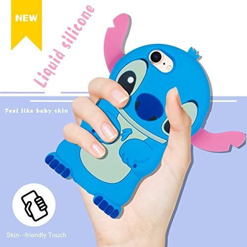 Besoar Case Designed For Iphone 5/5S/5C/Se 2016 Cute Cartoon Fun Funny Kawaii 3D Animal Character Cases Cool Unique Silicone Cover For Boys Girls Kids Teens For Iphone 5/5S/5C/Se 2016 4.0 Inch #TOP5