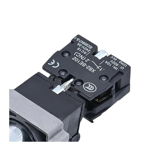 Interrupteur marche-arrêt XB2-BW3462 bleu 24V pour tableau de commande