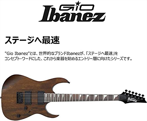 IBANEZ GIO elektrische gitaar 6 String - Black Flat (GRG121DX-BKF) - Image 3