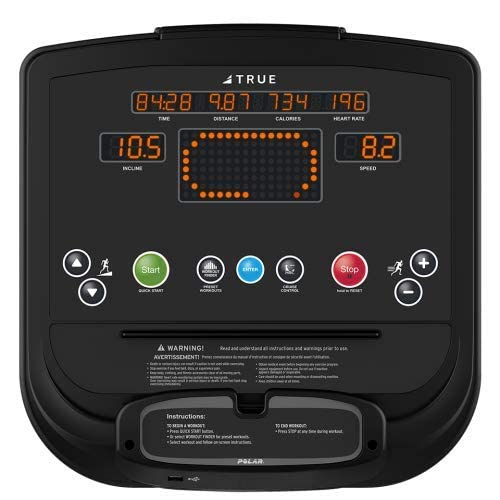 True Fitness Commercial 400 Treadmill With Console Led