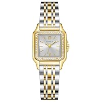 CIVO Damenuhr Gold Armbanduhr Damen: Analog Wasserdicht Edelstahl Rechteckig Uhr Dame - Elegant Uhren Geschenke für Gattin und Mutter