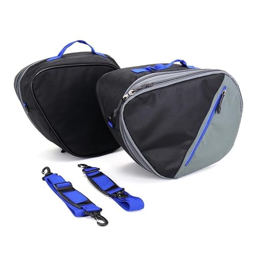 Para YAMAHA TRACER 9/900 GT bolsa lateral interior 2020 2021 2022 (juego A azul)