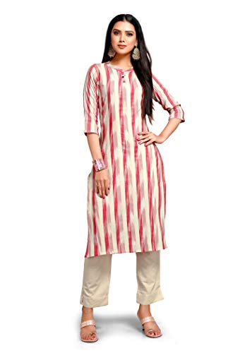 Image of Shiv Textiles Women's Cotton Regular Fashion Kurti