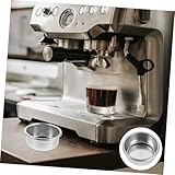 VALICLUD 2pcs Stainless Steel Coffee Machine Filter Screen Portafilter Basket Replacement for Espresso Maker Use in Home Office Brewing - Image 9