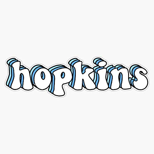 TCT Trading ~*Transparent*~ Johns Hopkins Vinyl Stickers Waterproof Decal Car, Laptop, Bumper Stickers 5