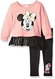 Disney Baby Baby Girls' Minnie Mouse Hatchi Legging Set
