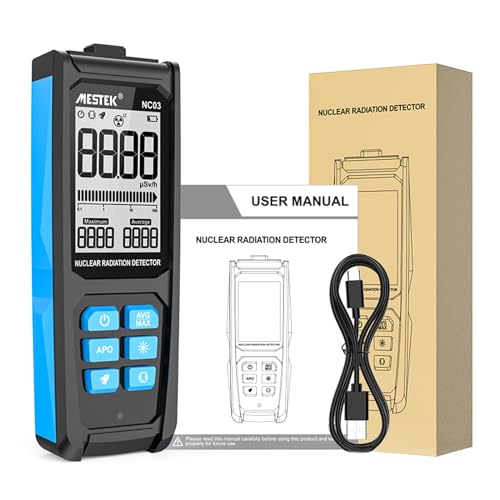 XUYUH Radiometer Accurate Radiation Detectors Geigers Meter Scanner for Nuclear Measurement Reliable Tool Lightweight for Industrial Use