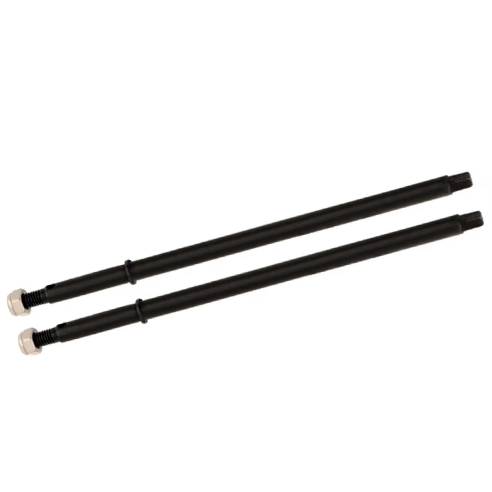 ASSE del Portale RC per LOSI per Rey U4 1/10 rc Car Upgrade Parts Alloggiamento Dell'asse Posteriore Dritto Metallo di Ricambio con 2 Pezzi Albero