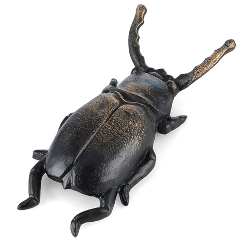 Sanbege Beetle Boot Jack, Vintage Cast Iron Shoe Remover, Heavy Duty Boot Heel Puller for Cowboy Boots, Work Boots, Rainboots, Running Shoes and Home Decoration (Bronze)